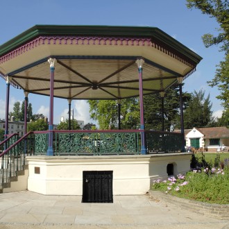 the bandstand